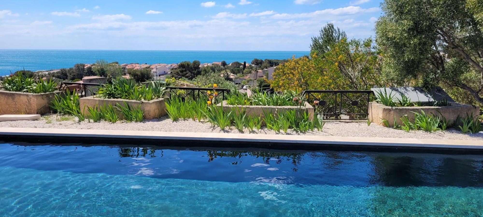 Les Cactus Bleus Bed & Breakfast Sausset-les-Pins Luaran gambar