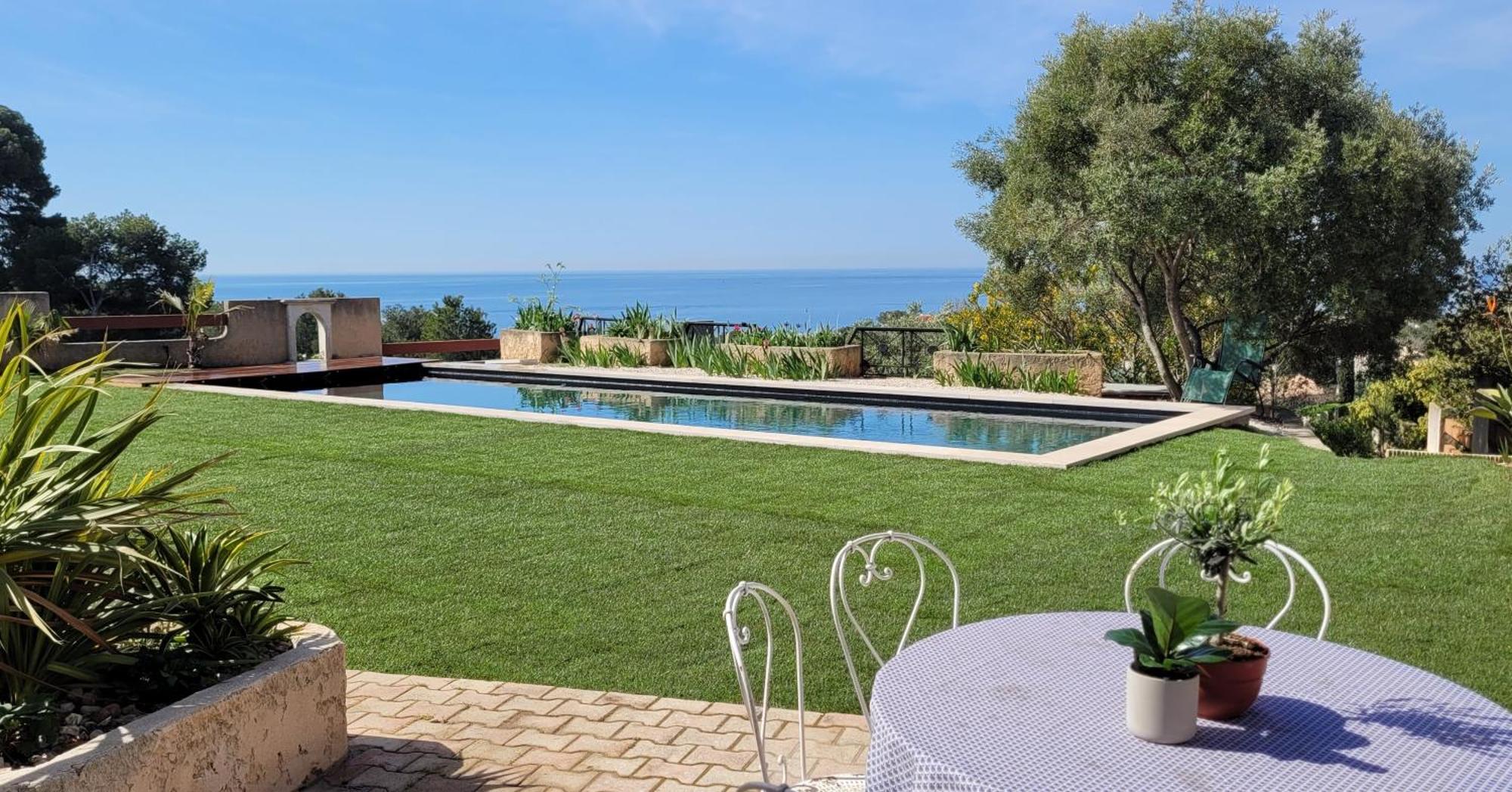 Les Cactus Bleus Bed & Breakfast Sausset-les-Pins Luaran gambar